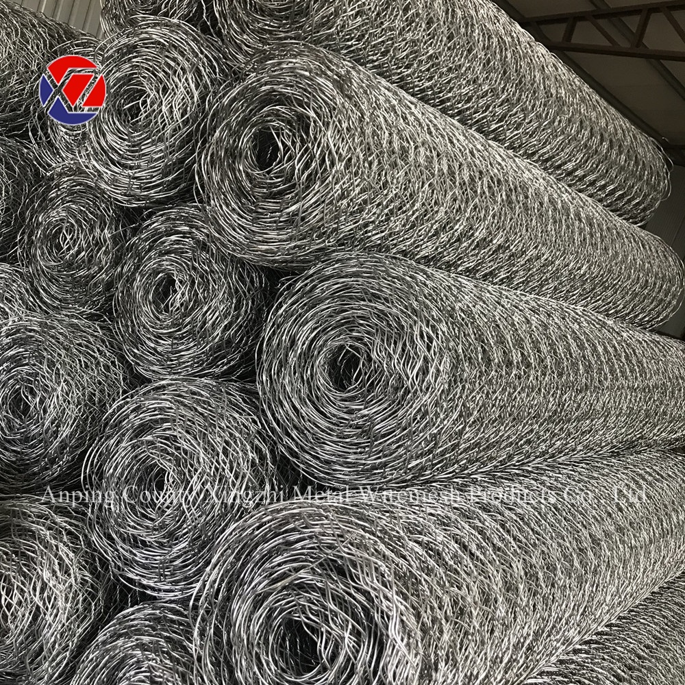 Strong Double Twisted Hexagonal Gabion Mesh Roll: Erosion Control