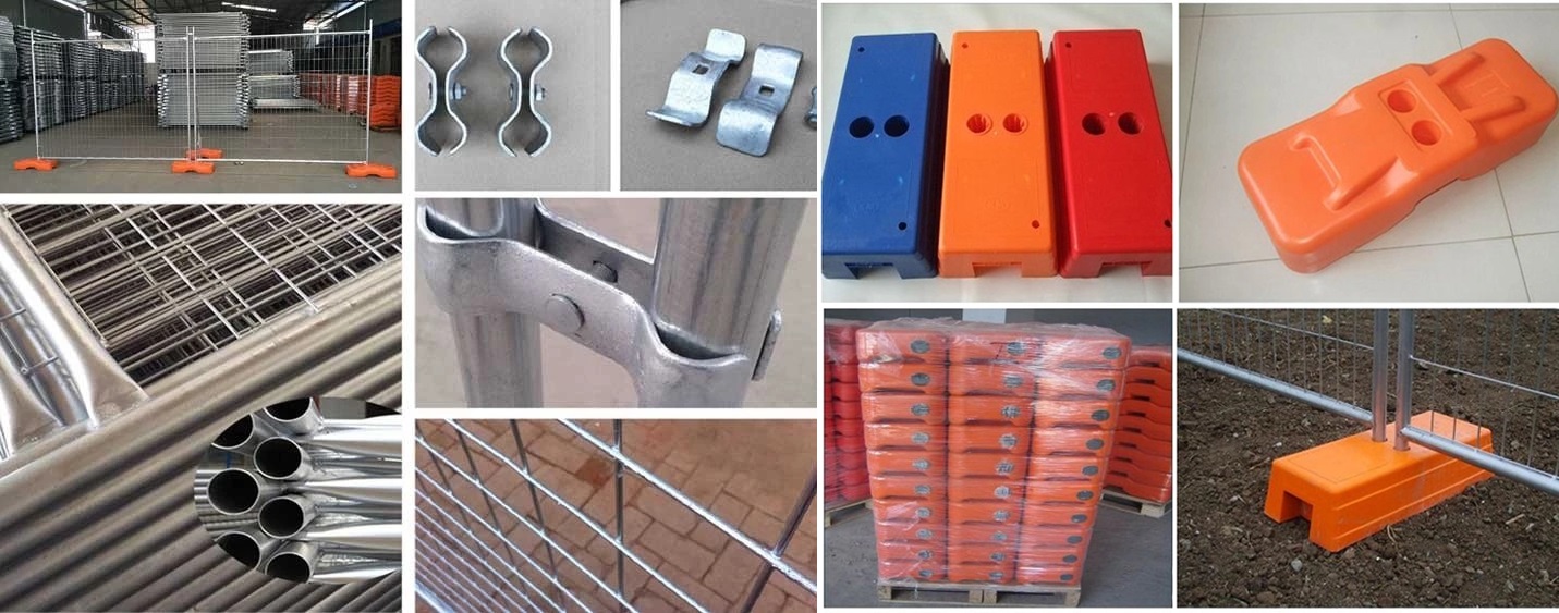 Hop Dipped Galvanized/PVC Temporary Fence | Durable &#038; Secure