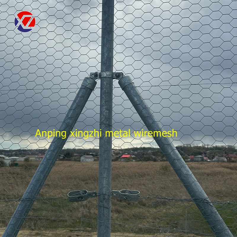 Double Twisted Hexagonal Gabion Mesh Roll – Galvanized/PVC