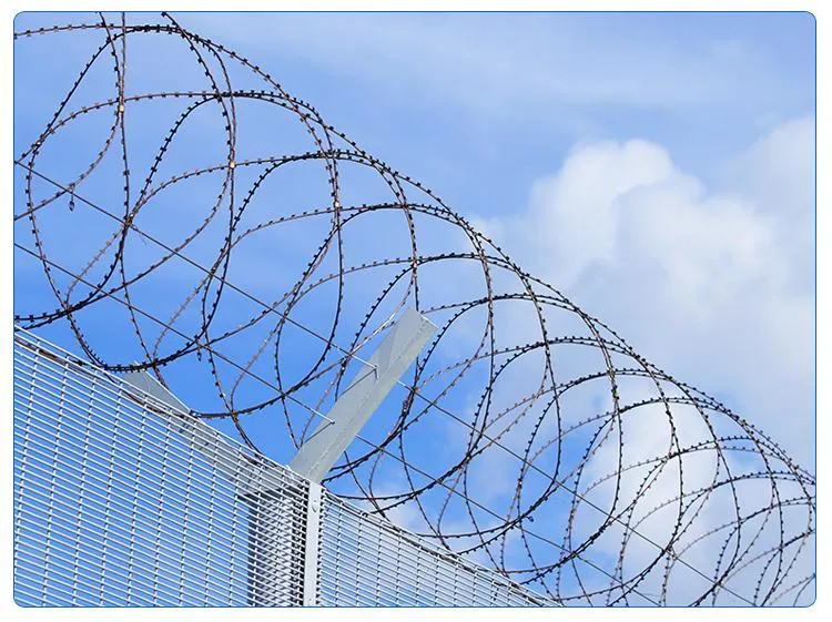 Barbed Wire Spiral Fencing