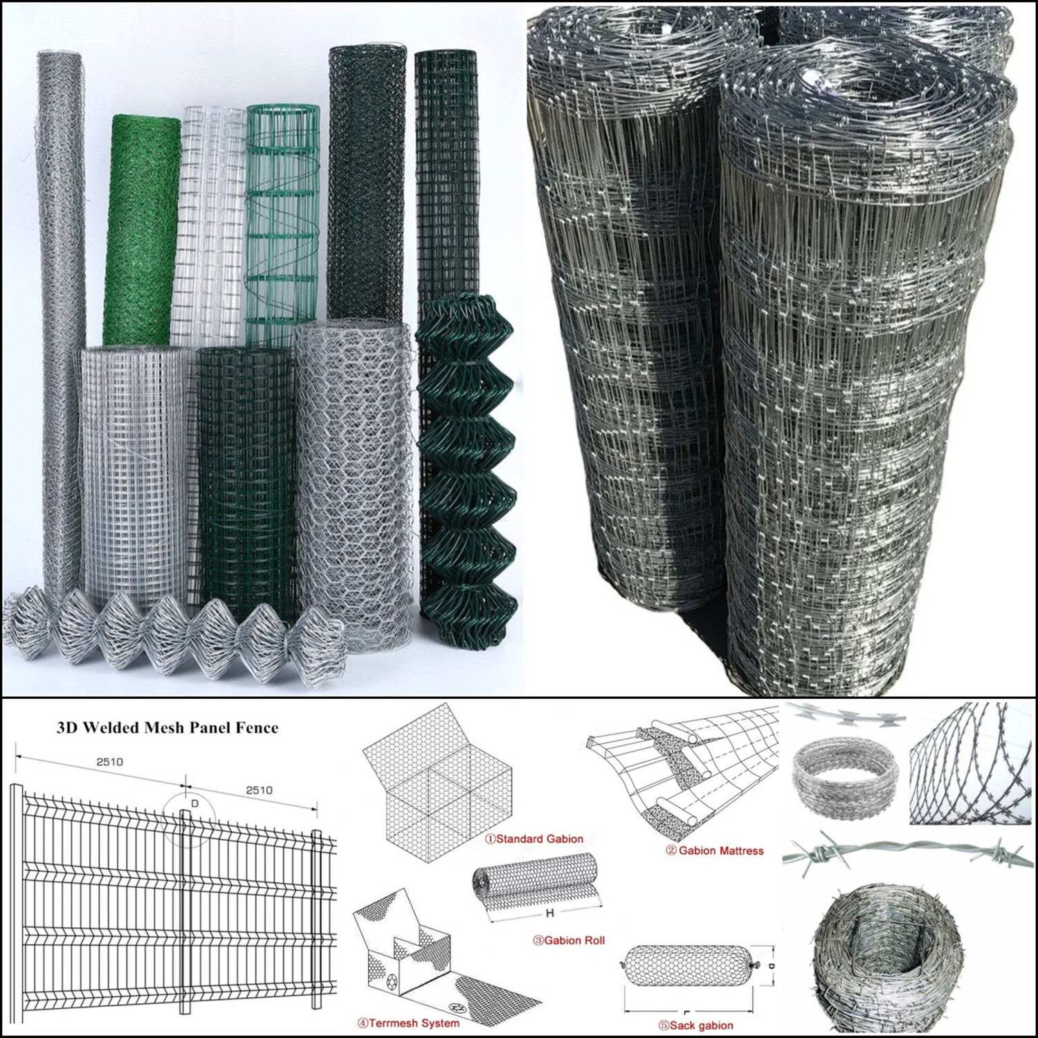 cheap high quality welded wire mesh fence