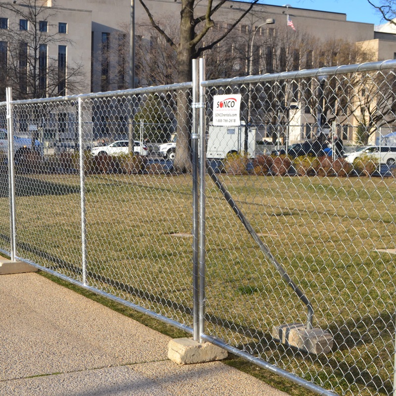 temporary playground fencing